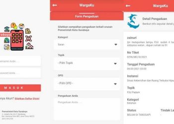 Pemkot Surabaya Rilis Aplikasi WargaKu, Warga Bisa Laporkan Keluhan Terkait Pelayanan, Ini Fiturnya…