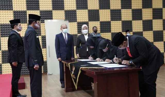 Sekjen Ombudsman Lantik 24 Pejabat Fungsional dari Staf