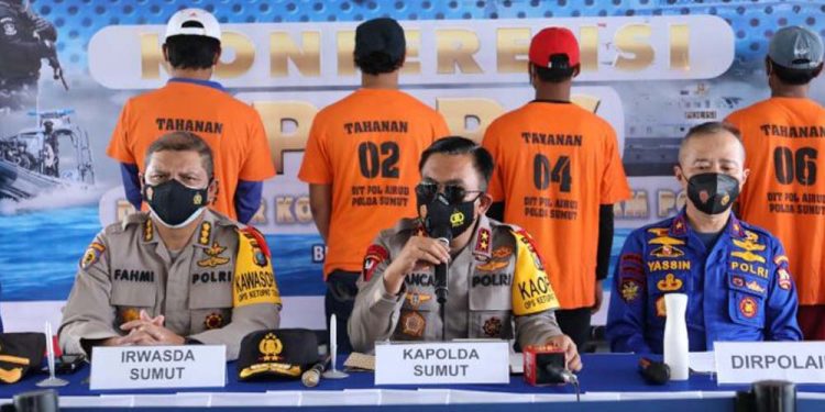 Dua kapal ikan asing ditangkap di Selat Malaka