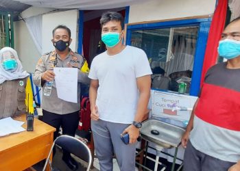 Polsek Cikancung Siapkan Rapid Test dan Swab Gratis Bagi Para Pengemudi Roda 2 dan 4