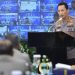 Kapolri Minta Penguatan Transformasi Menuju Polri Presisi saat Rakernis Gabungan 4 Divisi
