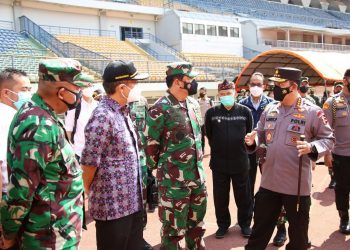 Panglima TNI dan Kapolri Kompak Mengawal Program 1 Juta Vaksinasi Per Hari