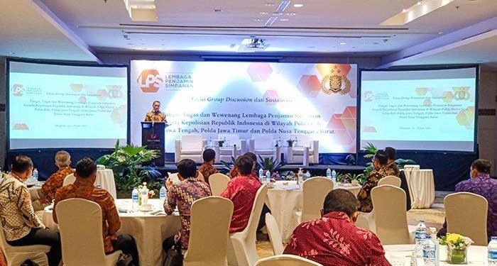 Perkuat Penegakan Hukum dalam Penanganan Kasus Perbankan, LPS Gelar Sosialisasi kepada Polri di Bali