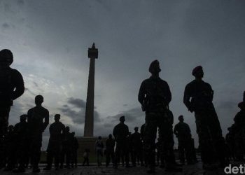 Video Apel di Monas Viral, Polisi: Itu Bukan Apel Persiapan Lockdown!