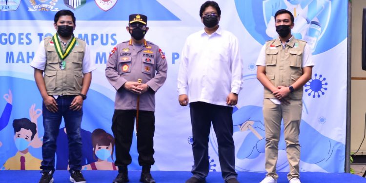 Hadiri Vaksinasi Massal, Kapolri Apresiasi PB SEMMI