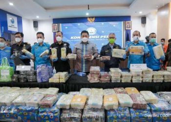 Kolaborasi Bea Cukai-Polri-Lapas Mampu Gagalkan Penyelundupan 27 Kg Sabu