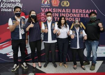 Kadin Indonesia Bersama TNI dan Polri Luncurkan Mobil Vaksinasi Keliling