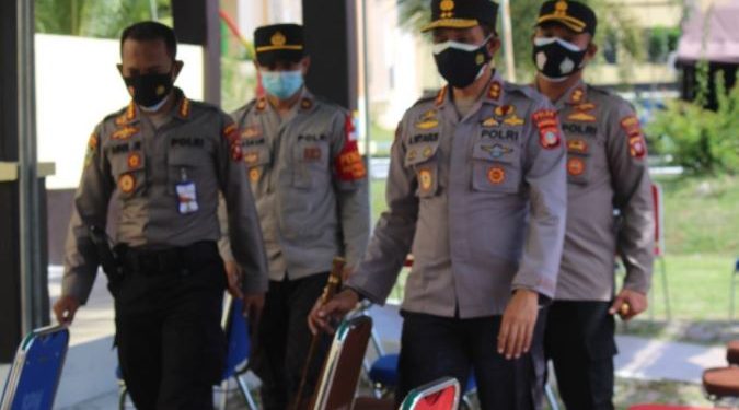 Kapolda Gorontalo Terus Optimalkan Giat Vaksinasi di Gorontalo