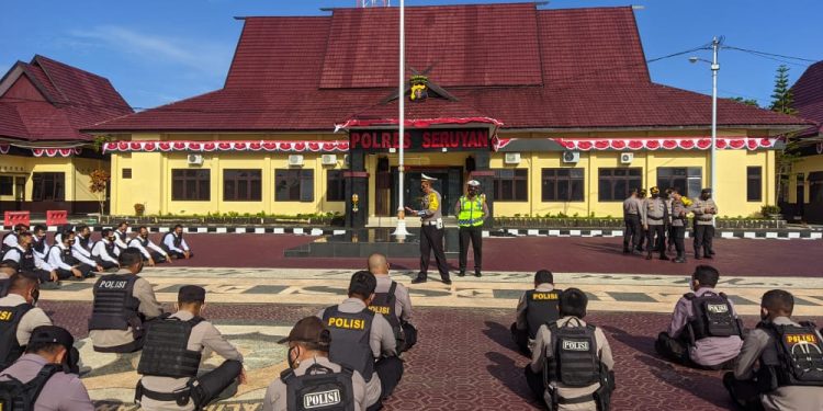 Polres Seruyan Sosialisasikan inovasi Dalam Rangka Peningkatan Pelayanan Kepada Masyarakat