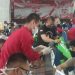 Ratusan Ojek Online di Salatiga Ikuti Vaksin Merdeka Candi, Ini Harapan Mereka