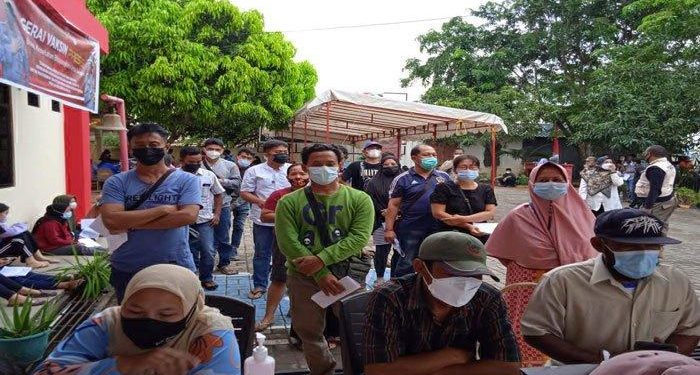 Vaksinasi Corona di Batam, Polsek Bengkong Data Calon Penerima Vaksin lewat Kelurahan