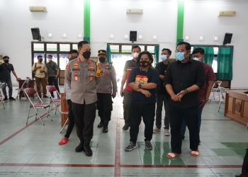 Kapolres Sukoharjo Tinjau Kesiapan Vaksinasi Sinergitas Polri dan Mahasiswa di Kampus UIN