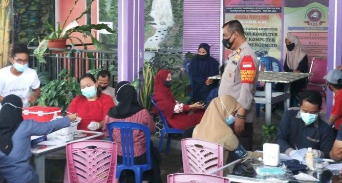 Polri Gandeng LKP Bina Mandiri di Buol Capai Target Vaksinasi Covid-19