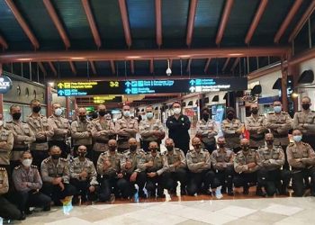 PON XX Papua: Polri Berangkatkan 100 Resimen Vaksinator Covid-19