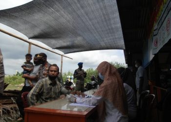 Tim Yustisi Masuk Pasar, Terapkan Penegakan Prokes dan Vaksinasi  