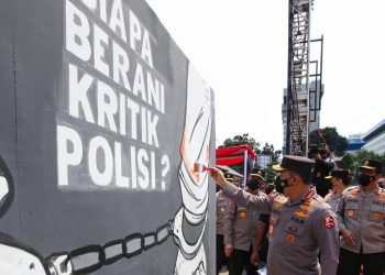 Buka Festival Mural, Kapolri: Bukti Menghormati Kebebasan Berekspresi