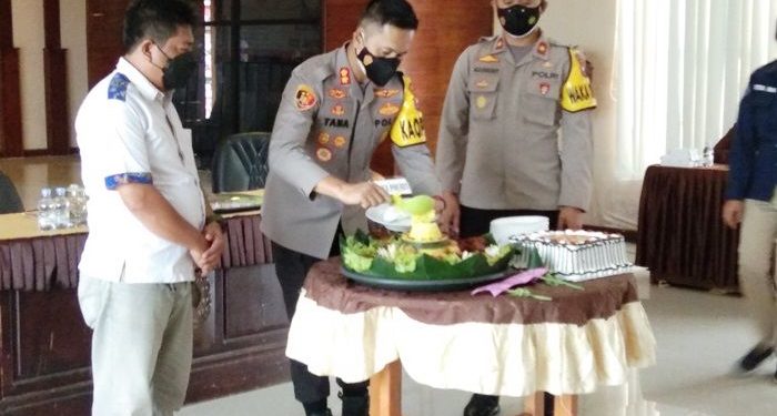 Peringati HUT Humas Polri ke-70, Kapolres Nganjuk Harap Tetap SInergi dan Harmonis dengan Wartawan