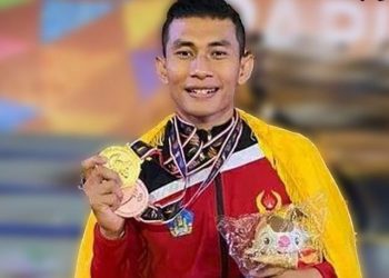 Personel Brimob Sabet Medali Emas Juara Beregu Judo pada PON Papua 2021,Tuai Pujian dari Netizen