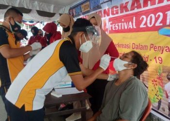 Peserta Bhayangkara Mural Festival Baru Boleh Melukis Usai Tes Rapid Antigen
