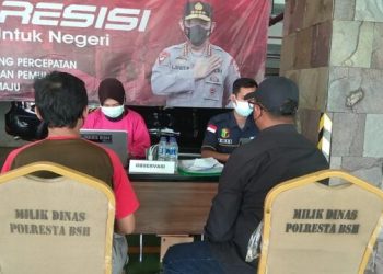 Vaksinasi Presisi Polresta Basoetta