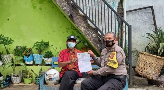 Wujudkan “Dekat dan Bersahabat” Bhabinkamtibmas Jagasatru Sambangi Warga Binaan