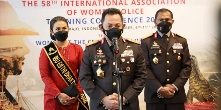 Bicara Gender di IAWP, Kapolri: Polwan di Indonesia Sudah Jadi Jenderal dan Duduki Posisi Risiko Tinggi