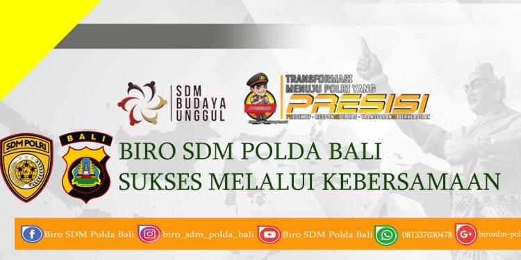 Biro SDM Polda Bali
