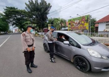 Cegah Penularan Covid-19, Polsek Tanete Riattang Operasi Yustisi