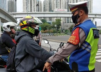 Hari Pertama Operasi Zebra Raya 2021, Sejumlah Pengendara Berknalpot Bising Ditegur