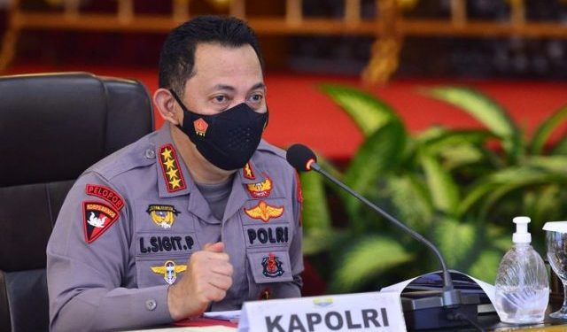 Kapolri Lantik Kadiv Humas, Kakorlantas, dan 6 Kapolda Baru