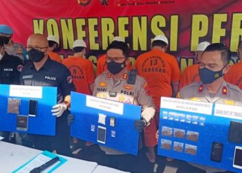 Sat Narkoba Polres Ciko Ungkap Enam Kasus Penyalahgunaan Narkotika Jenis Sabu dalam Sepekan