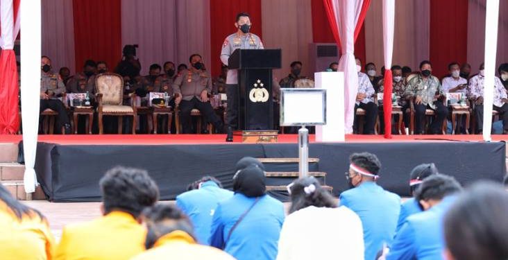 Buka Lomba Orasi, Kapolri: Komitmen Polri Junjung Tinggi HAM dan Nilai Demokrasi