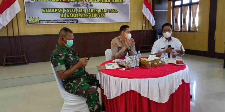 Jelang Nataru, Masyarakat Seruyan Diminta Jaga Kamtibmas dan Protokol Kesehatan