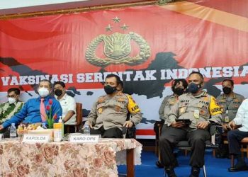 Kapolda Jateng Hadiri Vaksinasi Kerja Sama USM-Polri