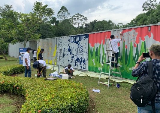 Lomba Mural Terselenggara Kembali: ‘Safari Bhayangkara Mural’