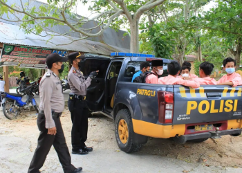 Polsek Siak Kecil Kembali Gencar Lakukan Percepatan Vaksinasi Massal