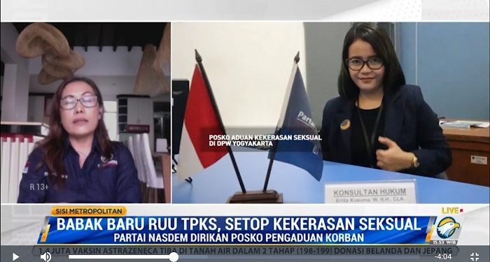 DPW NasDem DIY Buka Posko Pengaduan Kekerasan Seksual