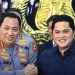 Kapolri dan Ketum PSSI