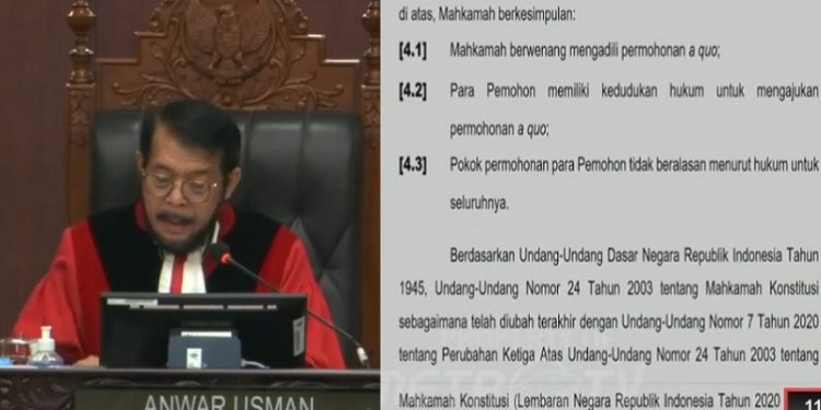 Komentar Gibran soal MK Tolak Gugatan Batas Usia Capres-Cawapres