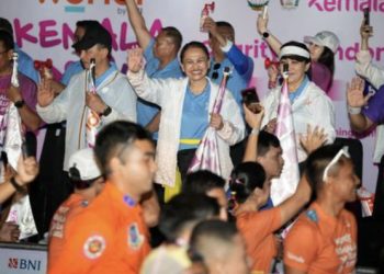 Kapolri dan Ketum Bhayangkari Resmi Lepas Kemala Run 2026